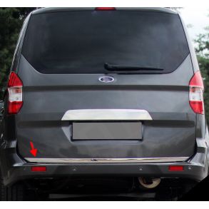 BAGKLAPS KANTLISTE RUSTFRI - Ford Tourneo Courier rg. 2014-> 