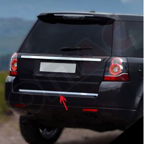 BAGKLAPS KANTLISTE RUSTFRI - Land Rover Freelander II rg. 2007->