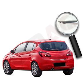 BAGKLAPS KANTLISTE RUSTFRI - Opel Corsa E Hatchback rg. 2015->