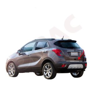 BAGKLAPS KANTLISTE RUSTFRI - Opel Mokka / Chevrolet Trax rg. 2012->