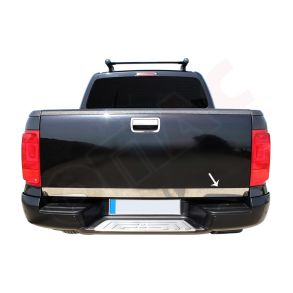 BAGKLAPS KANTLISTE RUSTFRI - VW AMAROK rg. 2010->