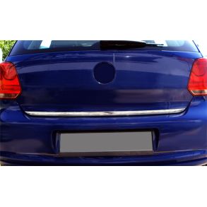 BAGKLAPS KANTLISTE RUSTFRI - VW POLO V Typ. 6R rg. 2009->2017 Hatchback  (Blank Krom)