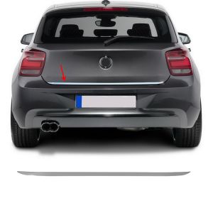 BAGKLAPS KANTLISTE RUSTFRI - BMW 1-Serie F20 rg. 2012->