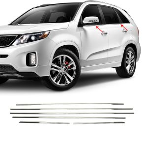 RUDELISTER KROM - KIA SORENTO II 2010-> 2012 - ANTAL 6 STK