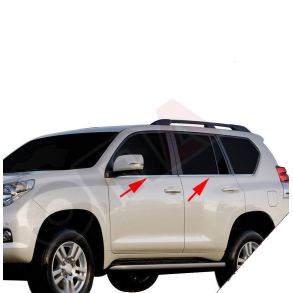 RUDELISTER KROM - LEXUS LAND CRUISER PRADO 150 GX460 2010-> - ANTAL 6 STK