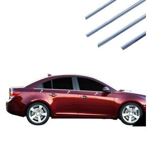 RUDELISTER KROM - Chevrolet Cruze Sedan 2009-> - ANTAL 6 STK