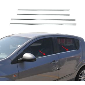 RUDELISTER KROM - CHEVROLET AVEO Hatchback 2012-> - ANTAL 4 STK