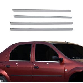 RUDELISTER KROM - DACIA LOGAN FAZ II Sedan 2005-> - ANTAL 4 STK