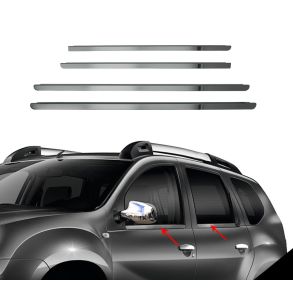 RUDELISTER MRK KROM - Dacia Duster Facelift 2012->  - ANTAL 4 STK