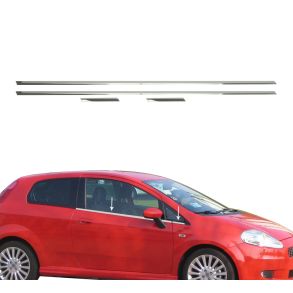 RUDELISTER KROM - Fiat Grande Punto Hatchback / Fiat Punto Evo Hatchback - ANTAL 4 STK