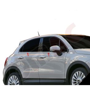 RUDELISTER KROM - Fiat 500X 2015-> - ANTAL 4 STK