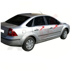 RUDELISTER KROM - Ford Focus II Sedan 2005-> 2012 - ANTAL 4 STK