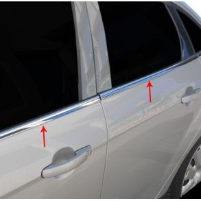 RUDELISTER KROM - Ford Focus III Sedan 2011-> - ANTAL 8 STK