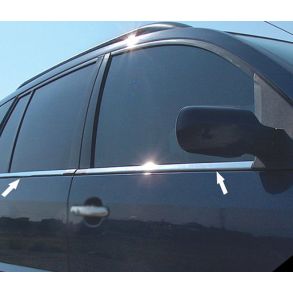 RUDELISTER KROM - Ford Fusion 2002-> 2012 - ANTAL 4 STK