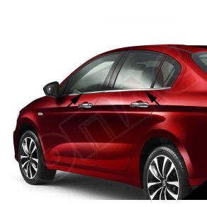RUDELISTER KROM - FIAT Tipo Sedan 2015-> - ANTAL 4 STK