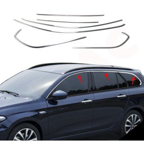 RUDELISTER KROM - FIAT TIPO Stationcar 2016-> - ANTAL 6 STK