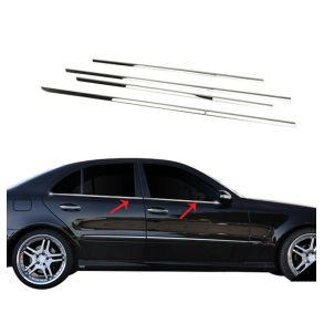 RUDELISTER KROM - Mercedes E-Klasse W211 2002-> 2009 - ANTAL 4 STK
