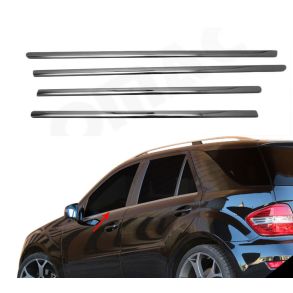 RUDELISTER MRK KROM - Mercedes ML Class W164 2005-> 2011 - ANTAL 4 STK