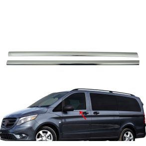 RUDELISTER KROM - Mercedes Vito W447 2014-> - ANTAL 2 STK