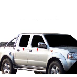 RUDELISTER KROM - Nissan Pickup D21 D22 1997->  - ANTAL 4 STK