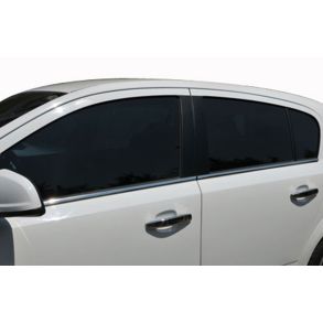 RUDELISTER KROM - Opel Astra H Sedan 2009-> 2013 - ANTAL 4 STK