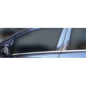 RUDELISTER KROM - Opel Corsa D Hatchback 2006-> 2015 - ANTAL 6 STK