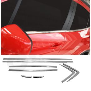 RUDELISTER KROM - Opel Mokka SUV 2012-> - ANTAL 8 STK