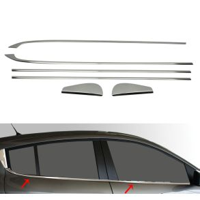 RUDELISTER KROM - Renault Megane III Hatchback 2009-> - ANTAL 6 STK