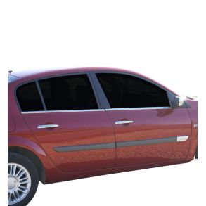 RUDELISTER KROM - Renault Megane II 2002-> 2009 - ANTAL 4 STK