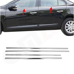 RUDELISTER KROM - Renault Fluence Sedan 2010-> - ANTAL 4 STK