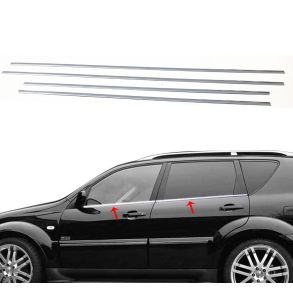 RUDELISTER KROM - SSANGYONG REXTON II 2006-> 2014 - ANTAL 4 STK