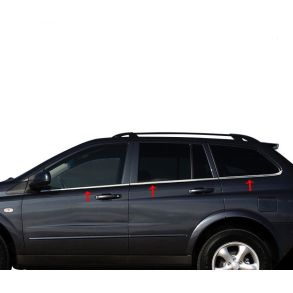 RUDELISTER KROM - SSANGYONG KYRON 2007-> 2014 - ANTAL 6 STK