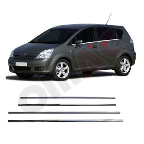 RUDELISTER KROM - Toyota Verso III 2004-> 2009 - ANTAL 4 STK
