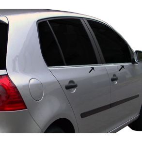 RUDELISTER KROM - VW Golf V Hatchback 2003-> 2009 - ANTAL 4 STK