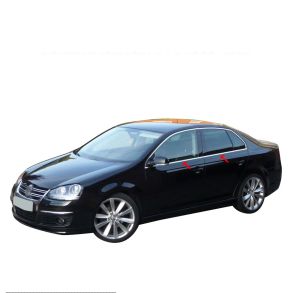 RUDELISTER KROM - VW Jetta V Sedan 2005-> 2011 - ANTAL 4 STK