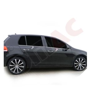 Rudelister krom 4 stk. - VW Golf VI Hatchback rg. 2010-2013