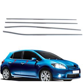RUDELISTER KROM - TOYOTA AURIS Hatchback 2007-> 2012 - ANTAL 4 STK