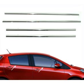 RUDELISTER KROM - Toyota YARIS III Hatchback 2012-> - ANTAL 4 STK