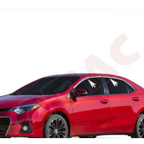RUDELISTER KROM - Toyota COROLLA Sedan 2013->  - ANTAL 4 STK