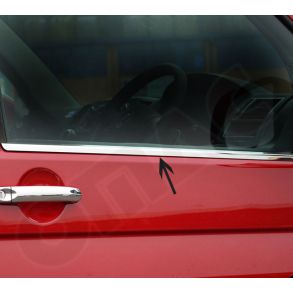 RUDELISTER KROM - VW T6 Transporter 2015-> - ANTAL 2 STK