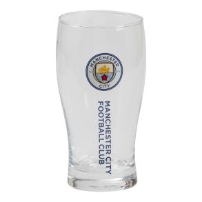 lglas med Manchester City logo - 1 Pint (0,56 liter)