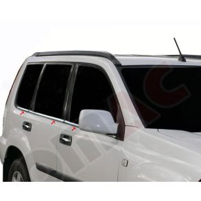 RUDELISTER KROM - Nissan X-Trail T30 2001-> 2007 - ANTAL 6 STK