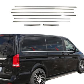 RUDELISTER KROM - Mercedes Vito W447 Lang Akselafstand 2014-> - ANTAL 8 STK
