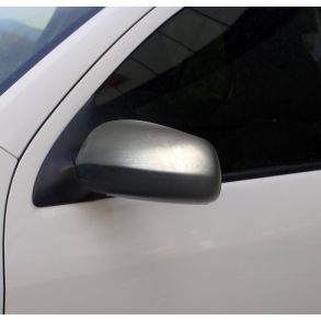 Spejlkappe 2 stk - Skoda Octavia (A4) Hatchback rg. 2000-2004 - Rustfri stl mat satin krom