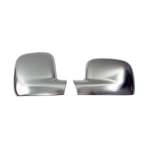 Spejlkappe 2 stk - VW T5 TRANSPORTER rg. 2003-2009 - Krom rustfri stl