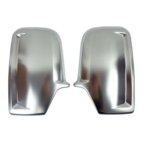 Spejlkappe 2 stk - MERCEDES SPRINTER rg. 2006-> - Satin Krom ABS Plast