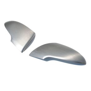 Spejlkappe 2 stk - Kia SPORTAGE III rg. 2010-> - Brstet Rustfri stl krom