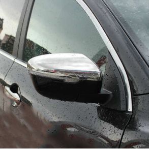 Spejlkappe 2 stk - NISSAN QASHQAI SUV rg. 2014-> - Krom ABS Plastik