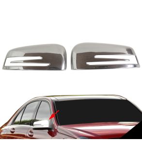 Spejlkappe 2 stk - MERCEDES C KLASSE W204 rg. 2012-2014 - Krom ABS Plastik
