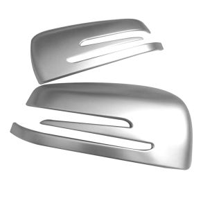 Spejlkappe 2 stk - Mercedes Gla-Klasse X156 rg. 2015-> - Mat Krom ABS Plastik